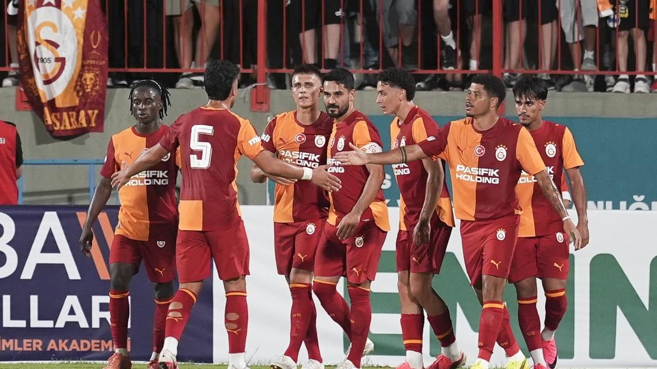 Galatasaray’dan 5 gollü galibiyet