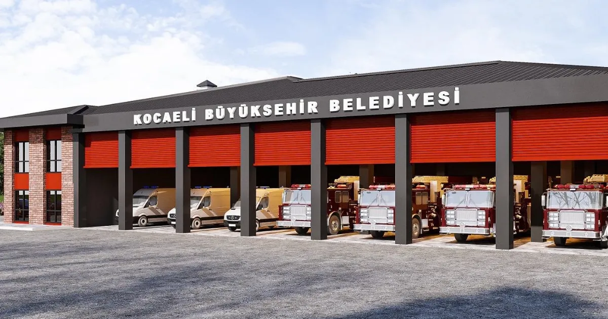 Gebze İtfaiye Hizmet Binası Bölgeye Güç Katacak