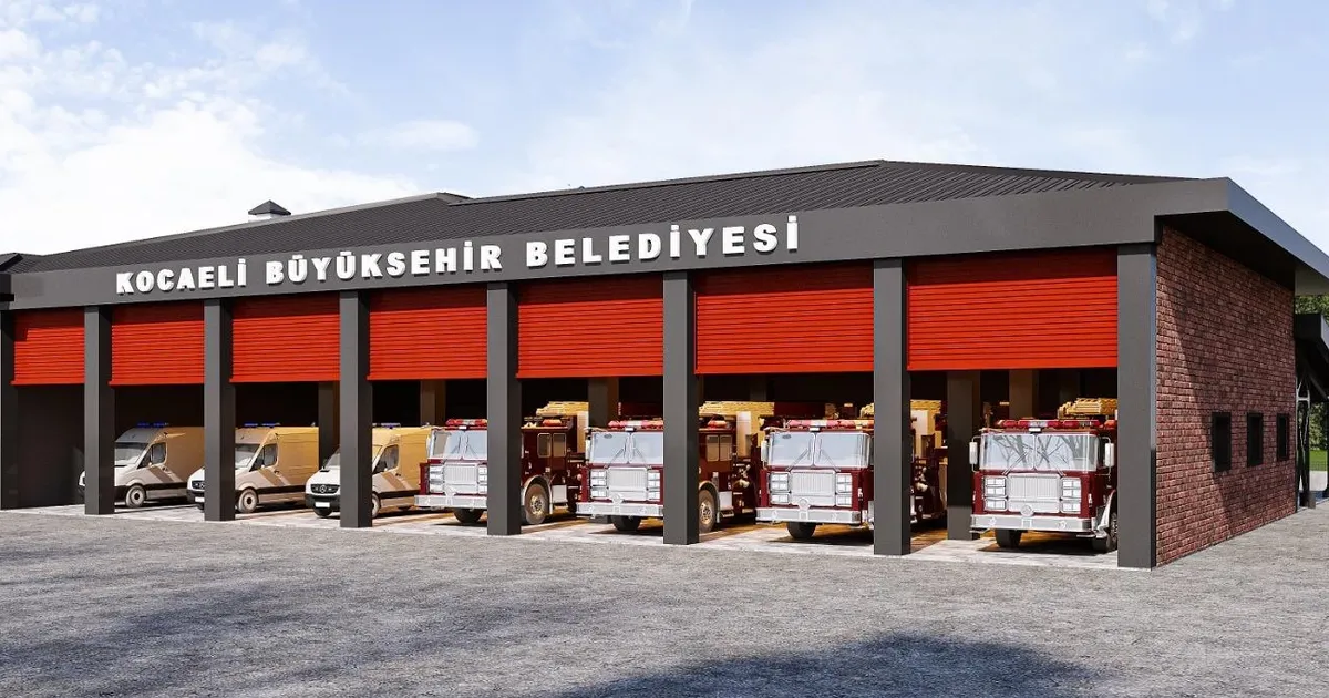 Gebze İtfaiyesi’nin yeni hizmet binası bölgeye güç katacak