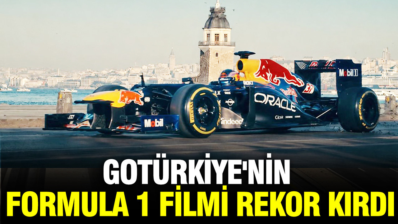 GoTürkiye’nin Formula 1 filmi rekor kırdı: 64 milyondan fazla izlendi