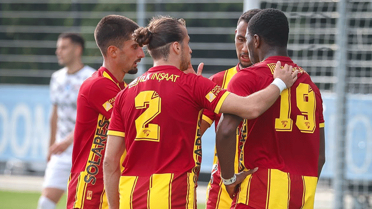 Göztepe, Slovenya kampında maç kaybetmedi