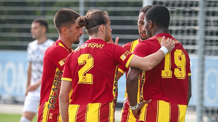Göztepe, Slovenya’da oynadığı dört maçını da kazandı