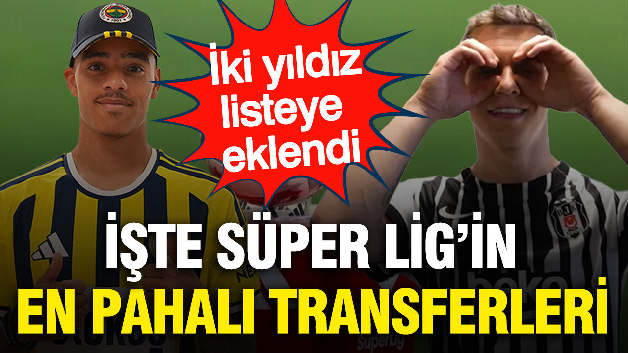Greenwood ile Trossard da listeye girdi: İşte Süper Lig’in en pahalı transferleri