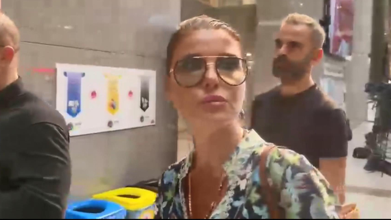 Gülben Ergen AHBAP soruşturmasında ifade vermek için adliyede!