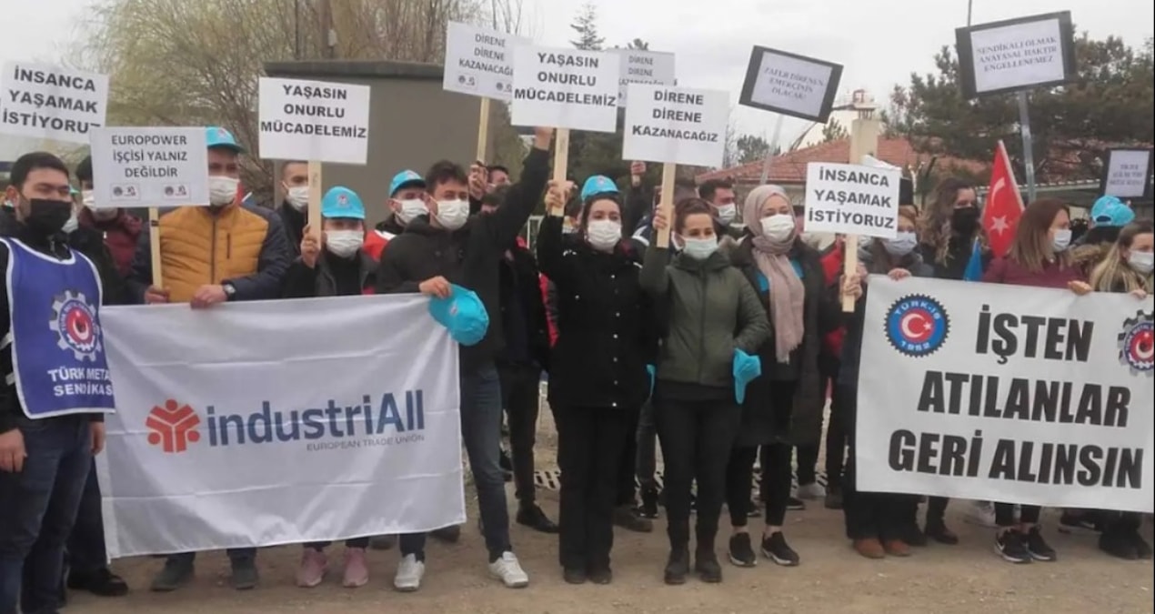 Halka açıldı, işçi feryat etti