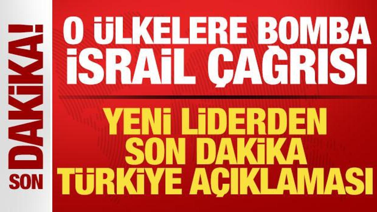 Hamas’ın yeni liderinden son dakika Türkiye açıklaması! O ülkelere bomba İsrail çağrısı