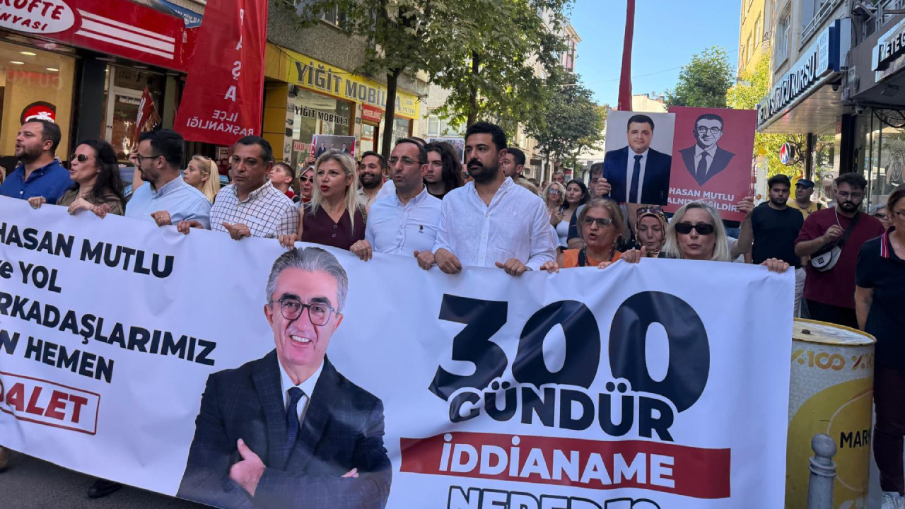 Hasan Mutlu 300 gündür tutuklu: CHP’lilerden ‘Adalet Yürüyüşü’