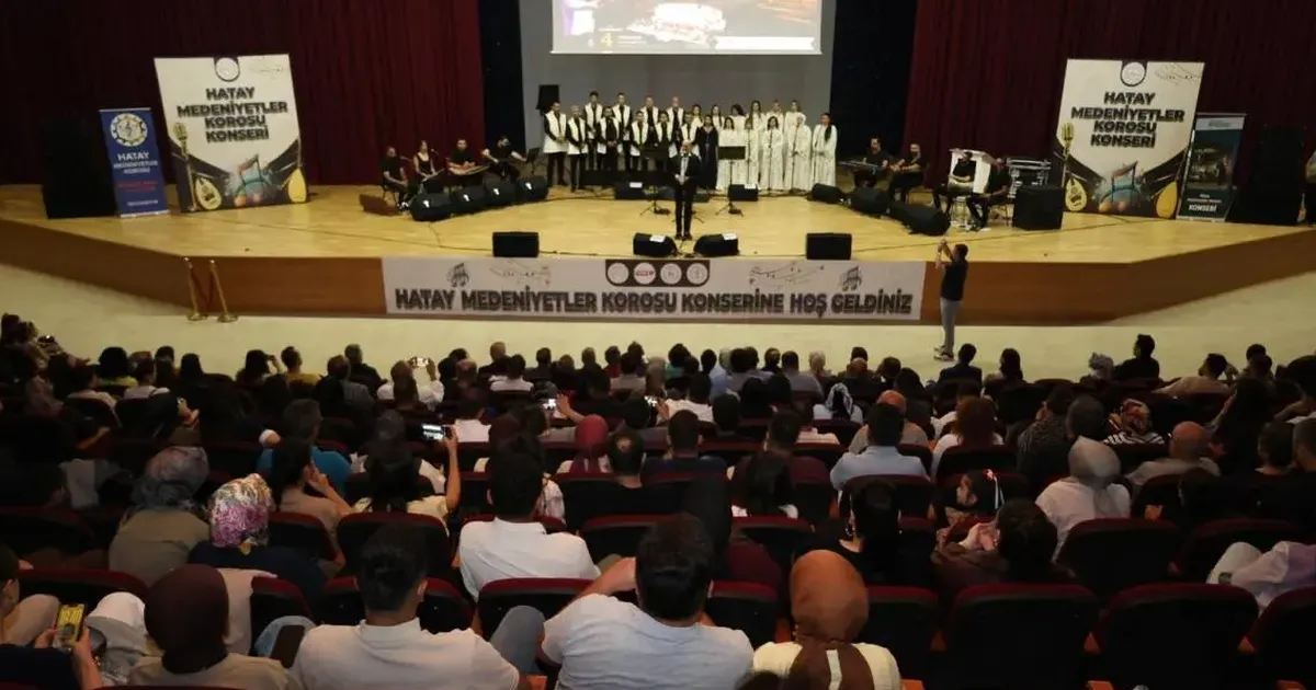 Hatay Medeniyetler Korosu Ağrı’da kardeşliğin sesi oldu