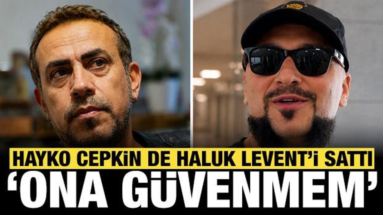 Hayko Cepkin de Haluk Levent’i sattı: Maddi konularda güvenmem