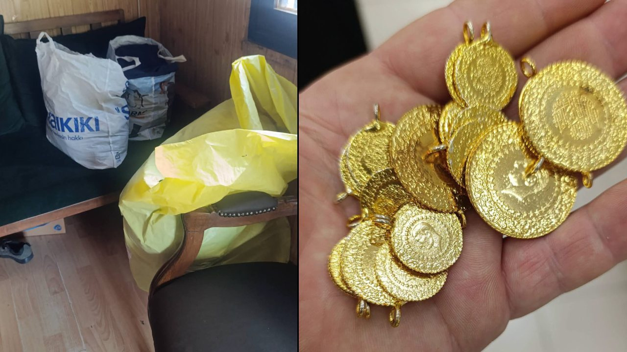 İhtiyaç sahiplerine gidecekti, içinden küçük servet çıktı