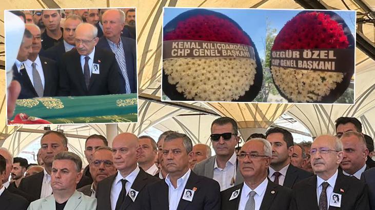 İki çelenk, tek ünvan! Olcay Baykal’ın cenazesinde Özel ile Kılıçdaroğlu yan yana geldi