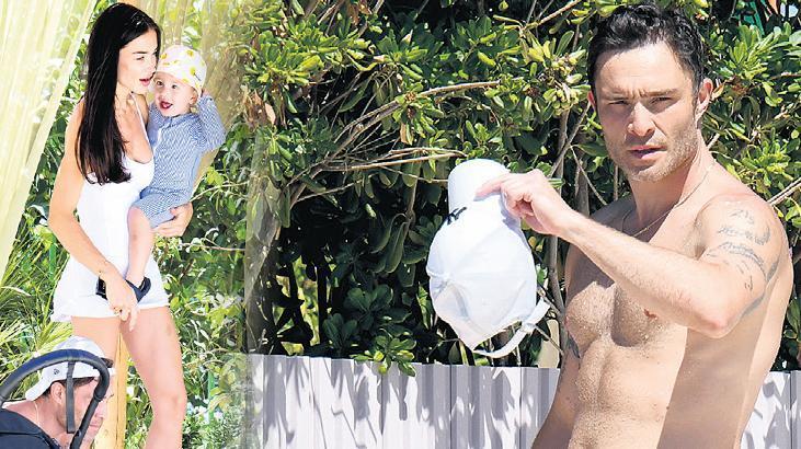 İngiliz yıldız Bodrum’da eğlendi