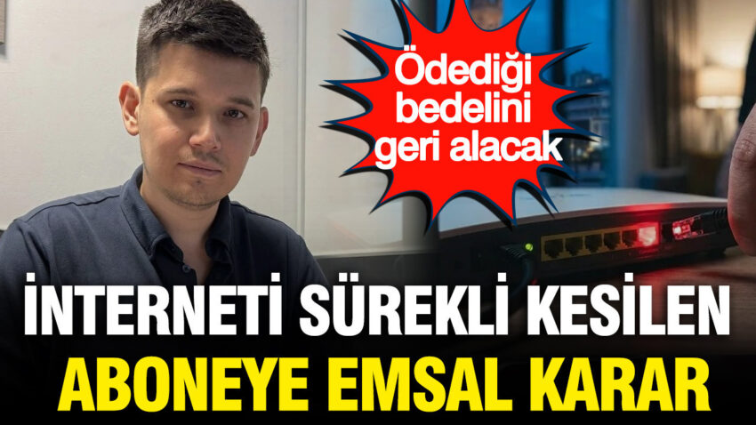Interneti surekli kesilen aboneye emsal karar odedigi bedelini geri alacak WyOAJWPC.jpg