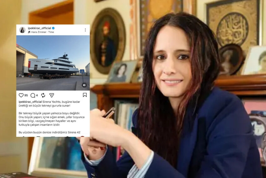 Ipek kirac henuz denize indirmeden satisini gerceklestirdigi sirena 42yi musterisine duygusal sozlerle ugurladi db2PdRWP.jpg