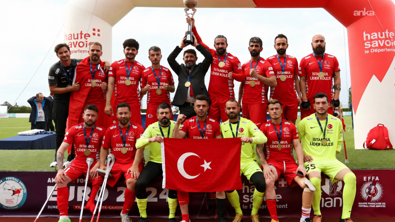 İstanbul Lider Koleji, Ampute Futbol Millî Takımı’nın ana sponsoru oldu