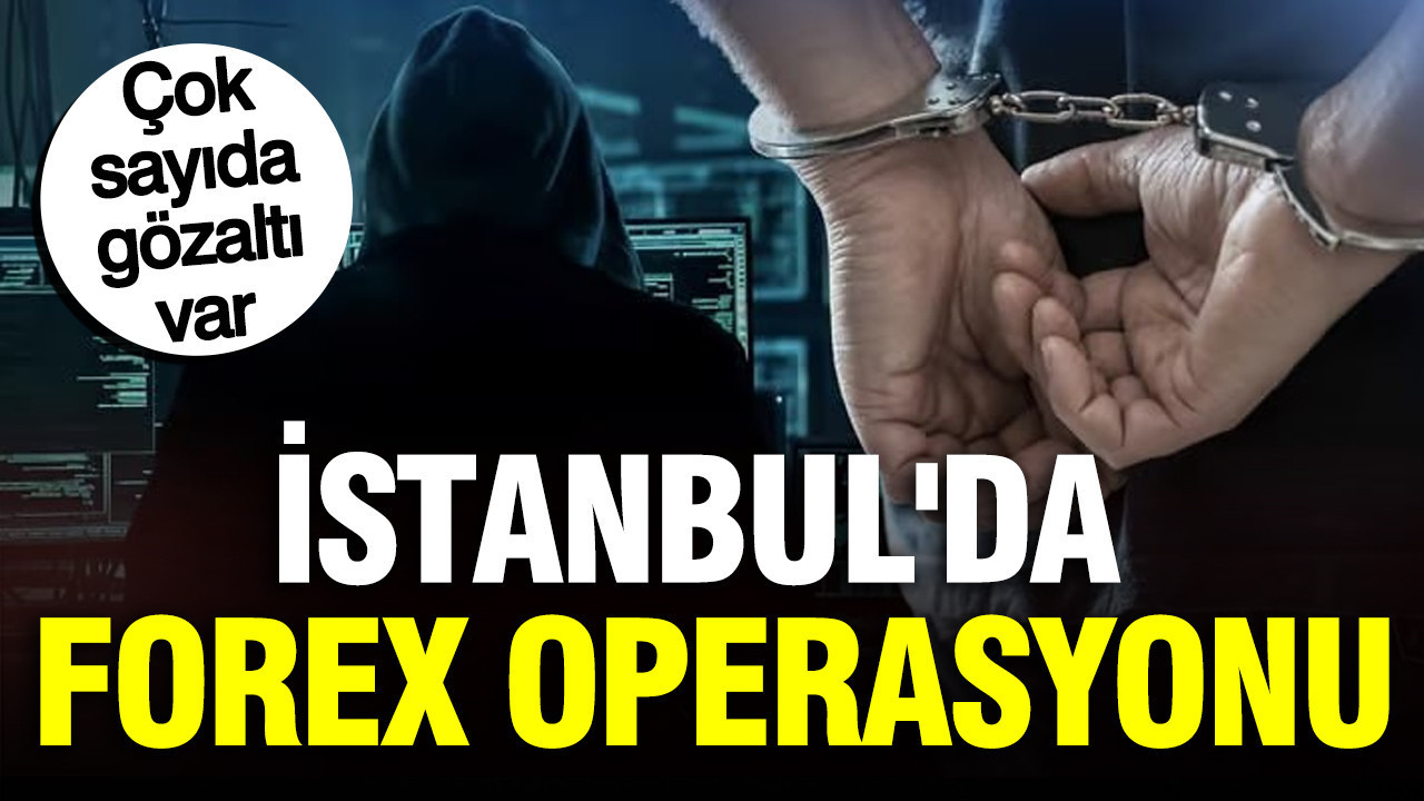 İstanbul’da Forex dolandırıcılığı operasyonu: 54 gözaltı