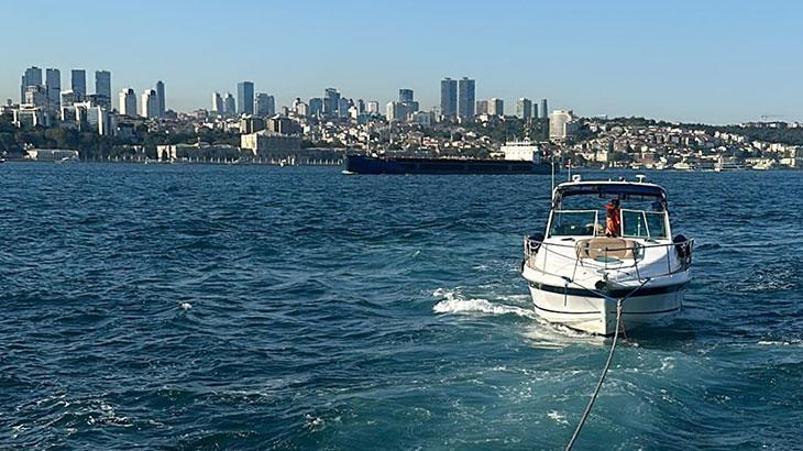 Istanbulda kiz kulesi onlerinde suruklenen tekne kurtarildi qvwc1xFX.jpg
