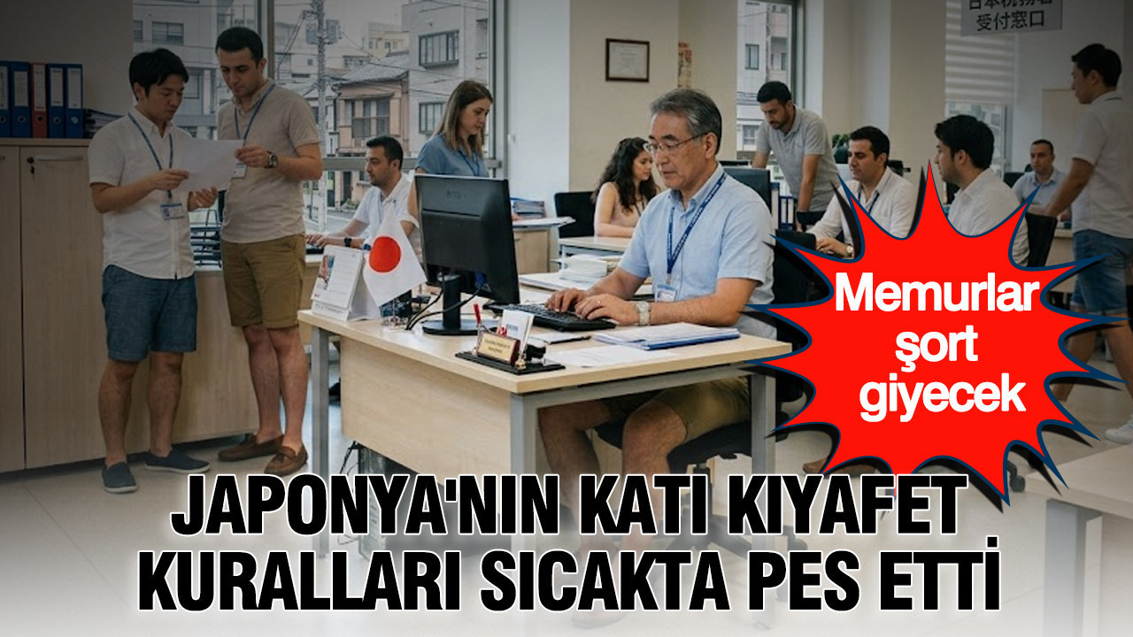 Japonya’nın katı kıyafet kuralları sıcakta pes etti: Memurlar şort giyecek