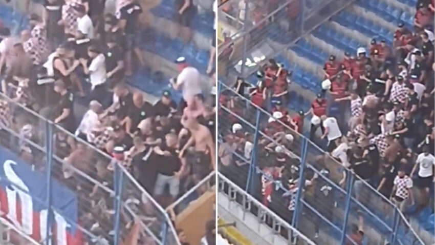 Kadikoyde mac oncesi gerginlik gornik zabrze taraftarlari taskinlik cikardi G8GL3Mie.jpg
