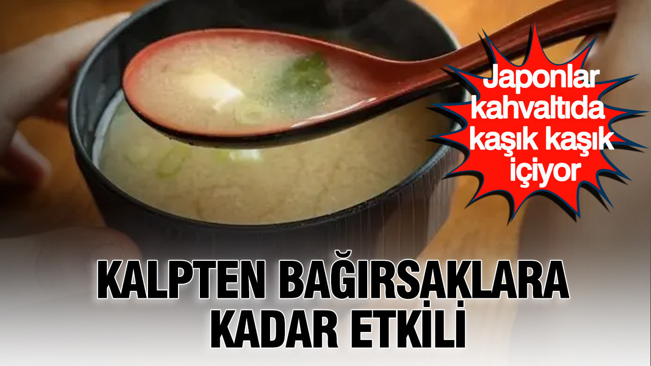 Kalpten bağırsaklara kadar etkili: Japonlar kahvaltıda kaşık kaşık içiyor