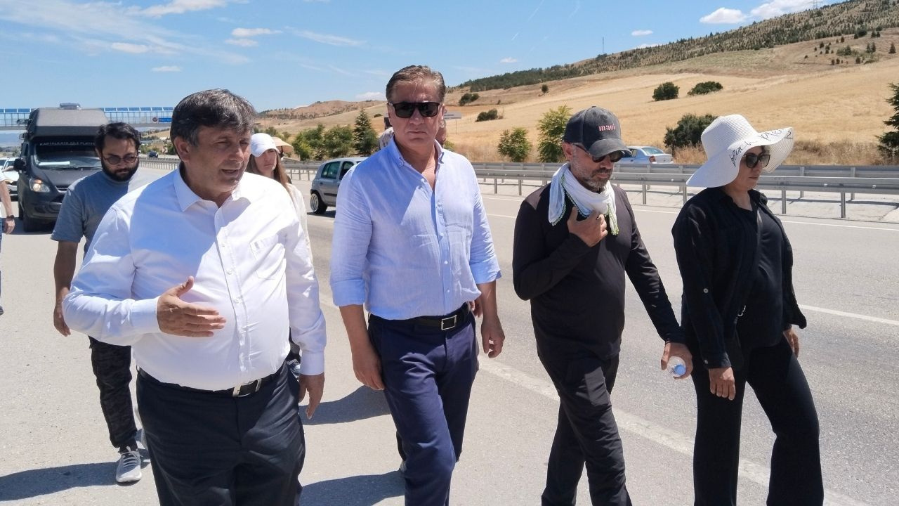 Kartalkaya faciasında ölenler için adalet yürüyüşü 6. gününde: Murat Emir ailelere destek verdi