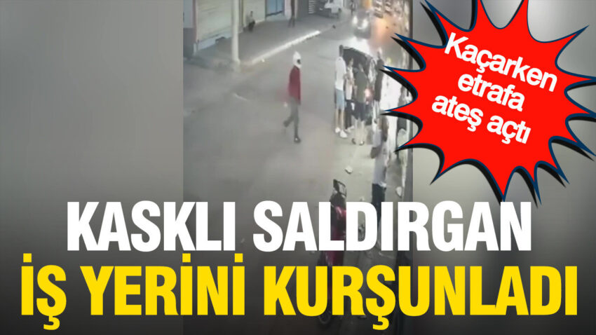 Kaskli saldirgan is yerini kursunladi kacarken etrafa ates acti bir kisiyi yaraladi lvda5ONr.jpg