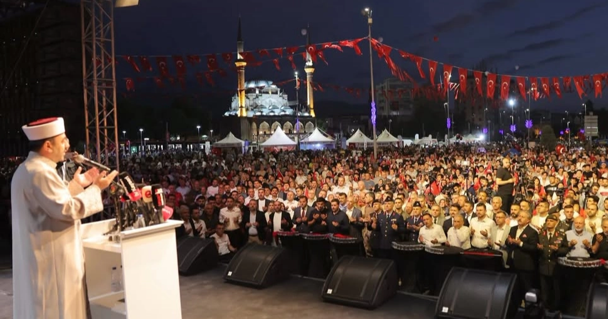 Kayseri Kocasinanlılara 15 Temmuz teşekkürür