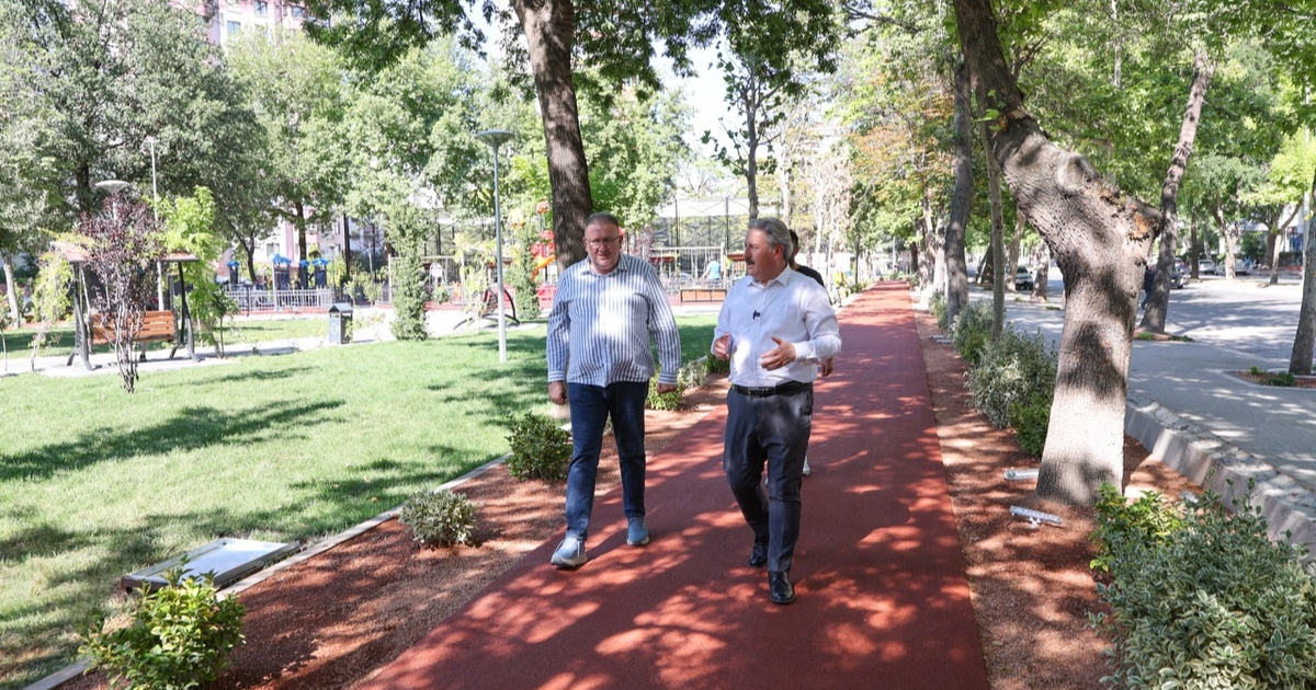 Kayseri Melikgazi’nin ‘Yıldız’ parkı