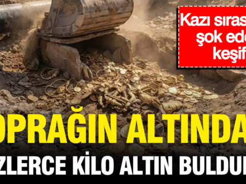 Kazi sirasinda sok eden kesif topragin altindan yuzlerce kilo altin buldular LxamWTdX.jpg