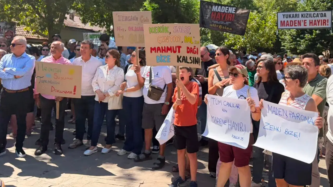 Kemalpaşa’da maden isyanı: Zenginliğimiz yerin üstünde