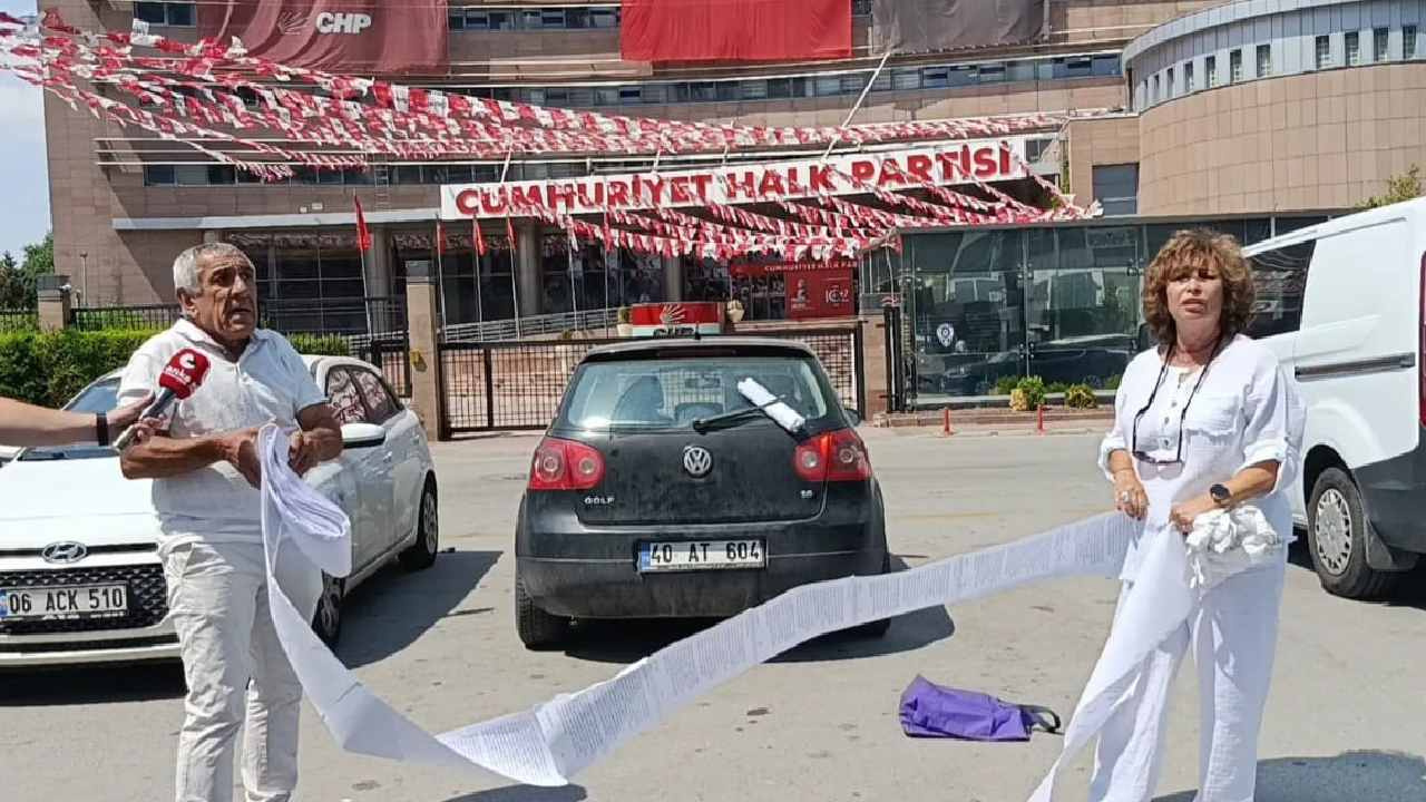 ‘Kılıçdaroğlu’nu istemiyoruz’ imzalarını teslim etmek için Ankara’ya gittiler! Randevu bekliyorlar