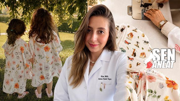 Kimya mühendisliğinden bebek tekstiline! Bilgisini annelik hayaliyle birleştirdi: ‘Nasıl bir iz bırakmak istiyorum?’ dedim