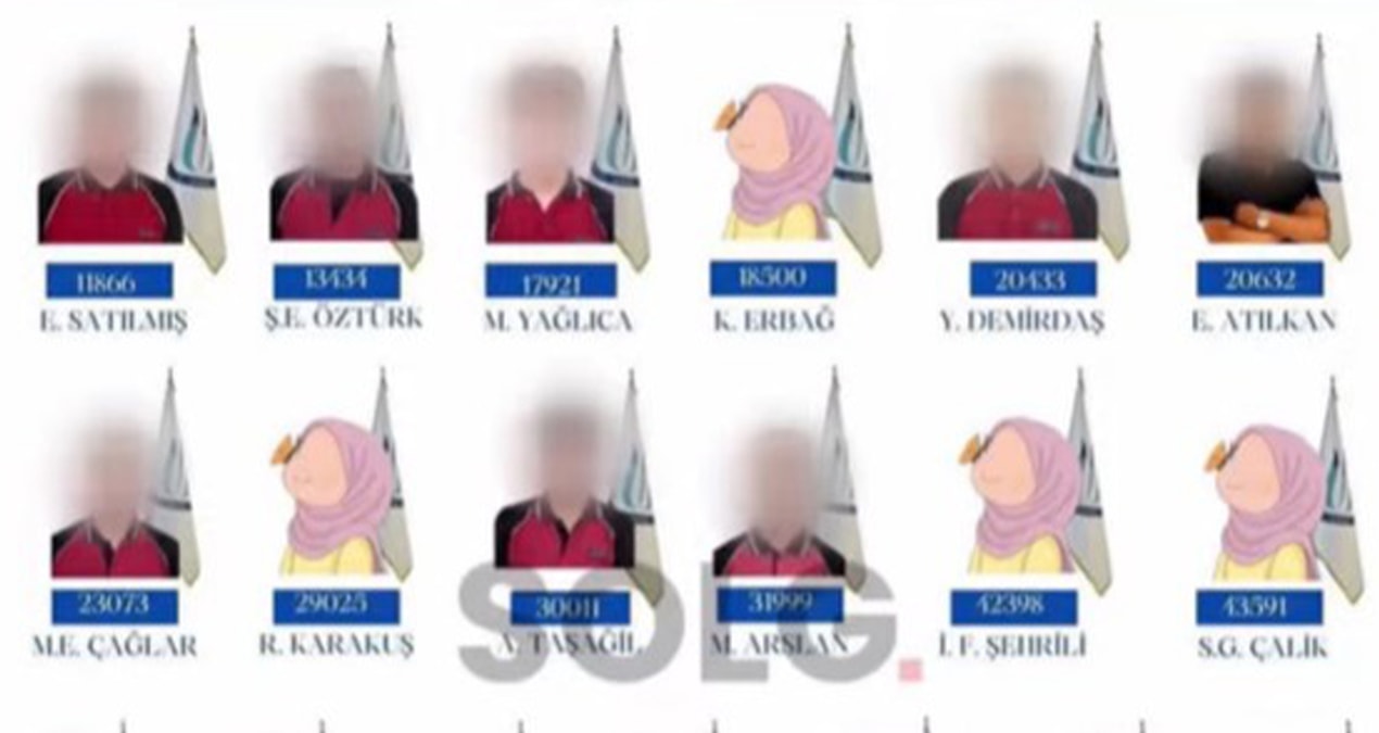 Kız öğrencilerin başarısını afişe yazıp yüzlerini sansürlediler