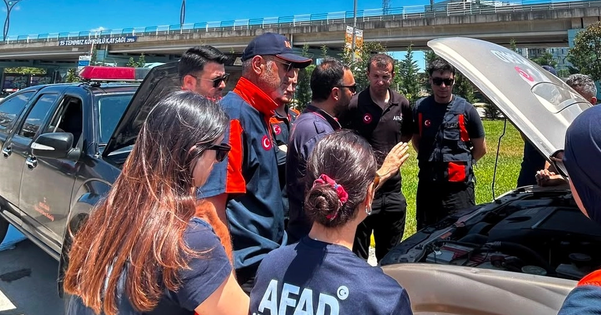 Kocaeli’de AFAD’a ileri sürüş eğitimi