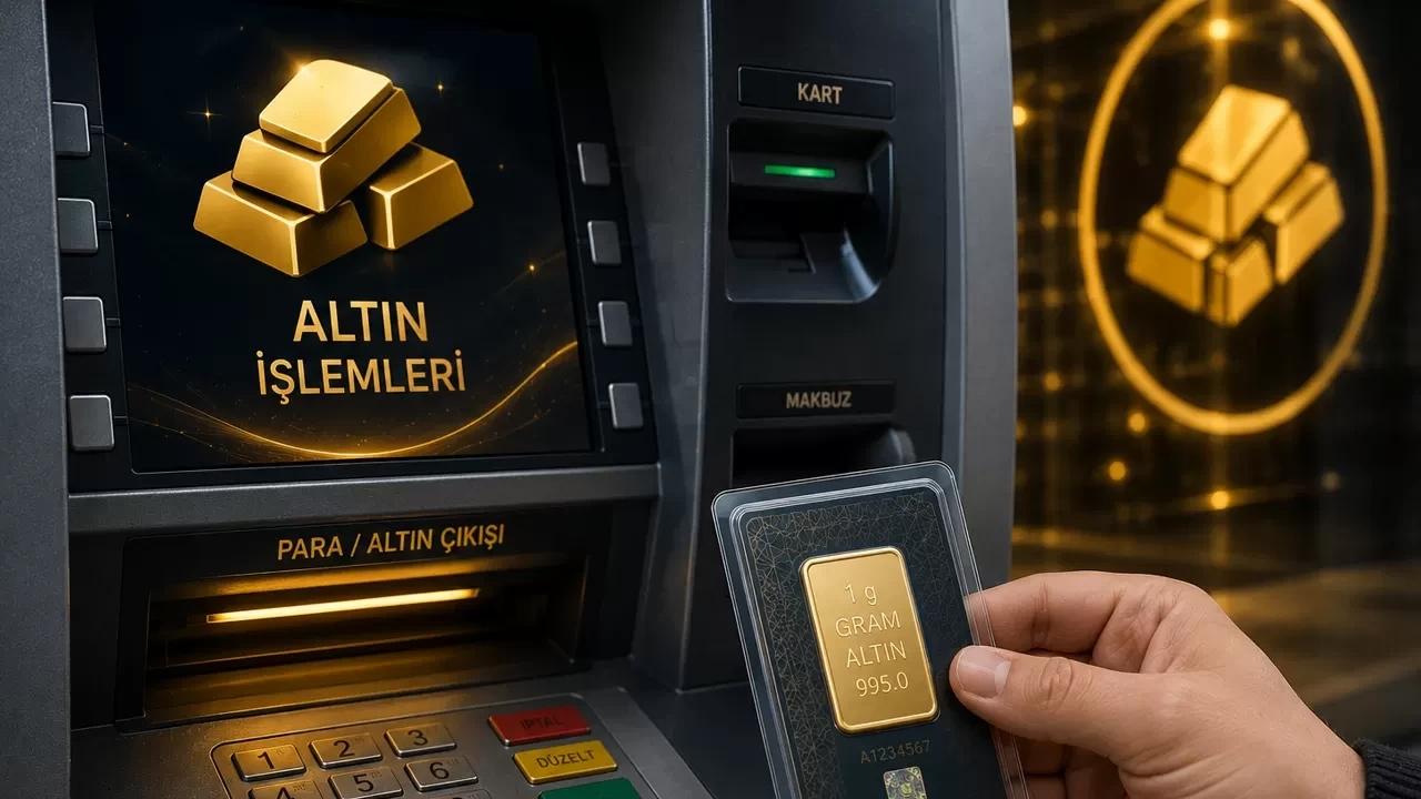 Kuyumcuya gerek kalmadı: ATM’den gram altın alabileceksiniz! Yeni dönem başladı