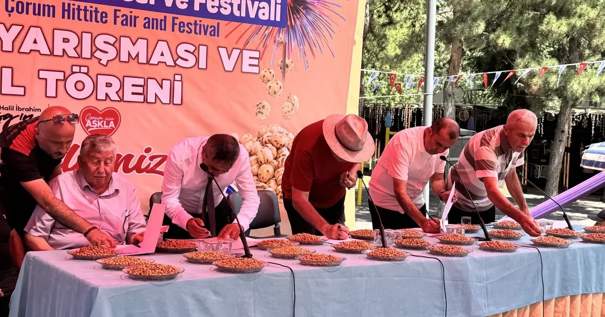 Leblebinin en iyileri yarıştı
