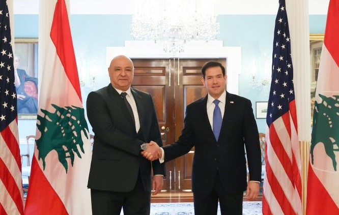 Lubnan cumhurbaskani aoun abd disisleri bakani rubio ile bir araya geldi yljJ8WOQ.jpg