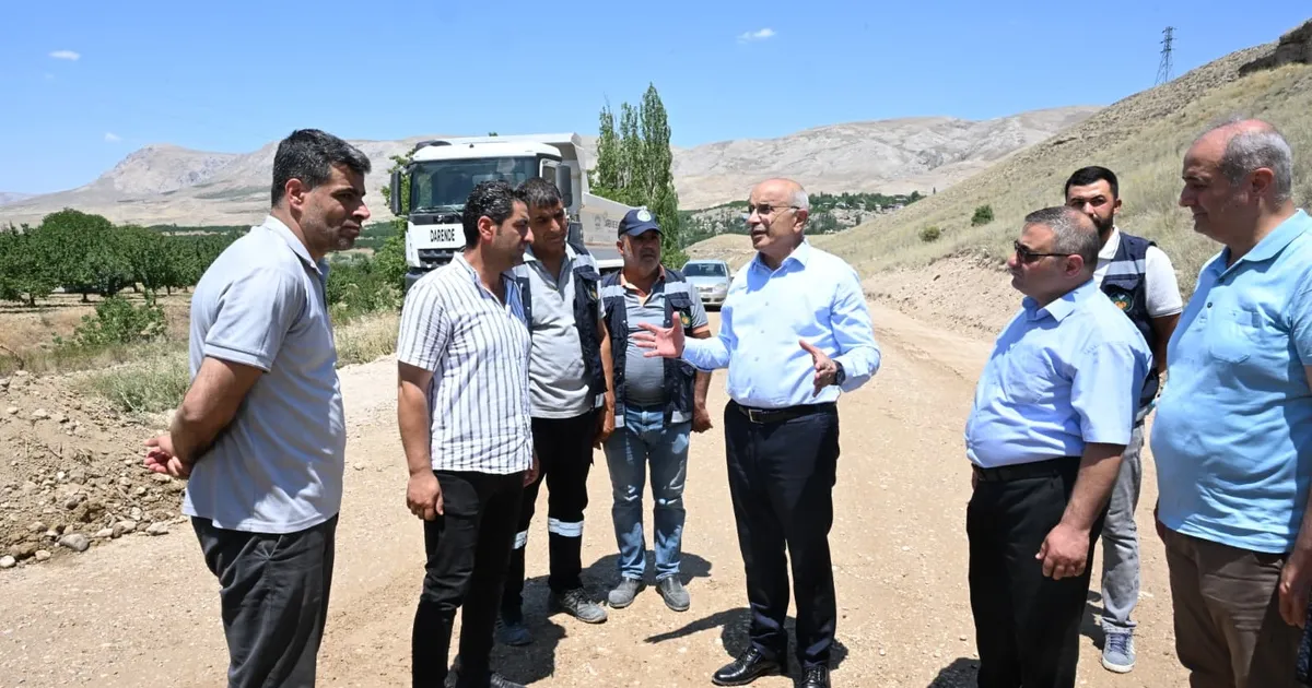 Malatya’da yol çalışmaları karayolları standardına ulaşıyor