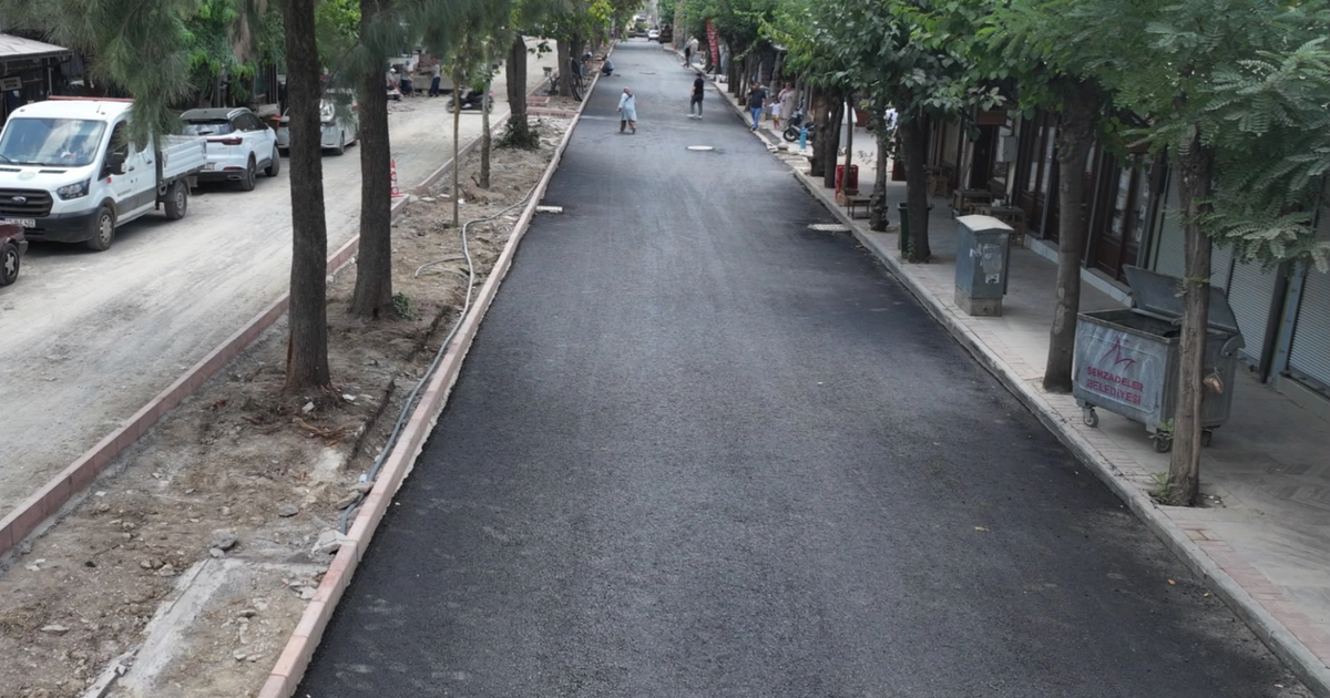 Manisa’da Çarşı Bulvarı yenileniyor