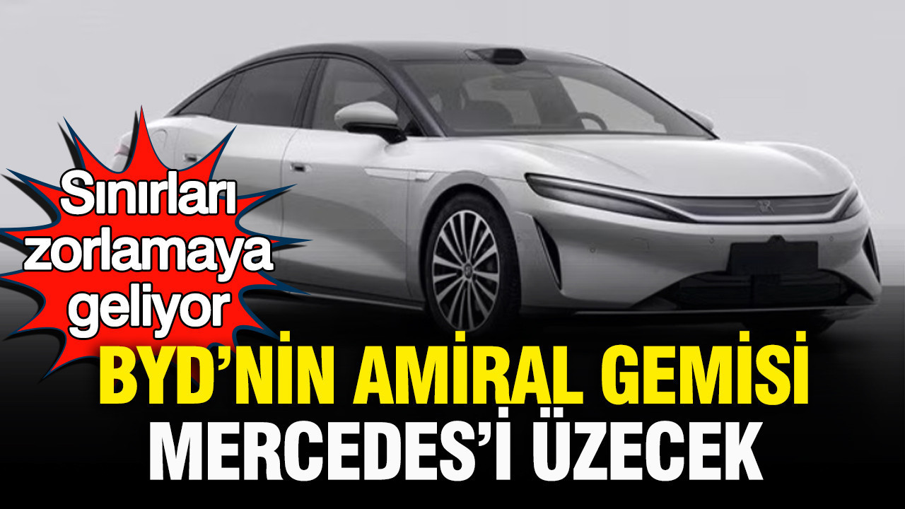 Mercedes’e Çinli devden uzun menzilli rakip: BYD Da Han Tanıtıldı