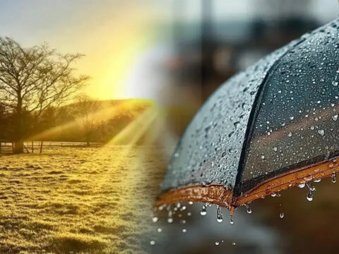 Meteoroloji acikladi kuzeyde saganak guneyde sicak hava etkili olacak yl1aLEWl.jpg