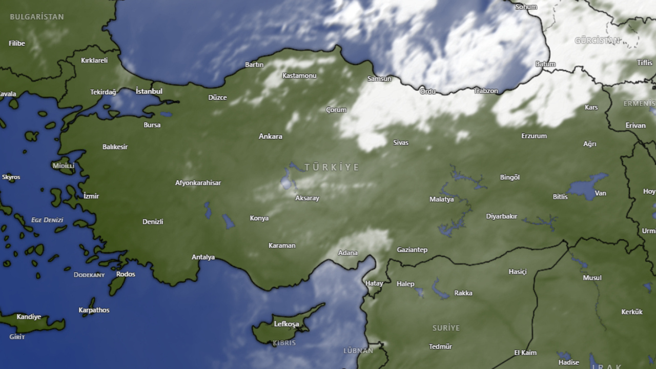 Meteoroloji öyle bir harita paylaştı ki… Bir tek kar yağmayacak