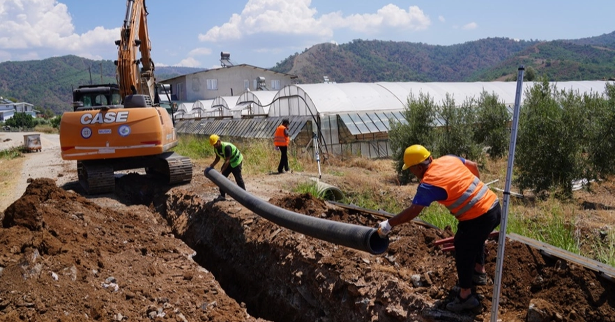 Muğla Fethiye Karagedik’in altyapısına yeni yatırım