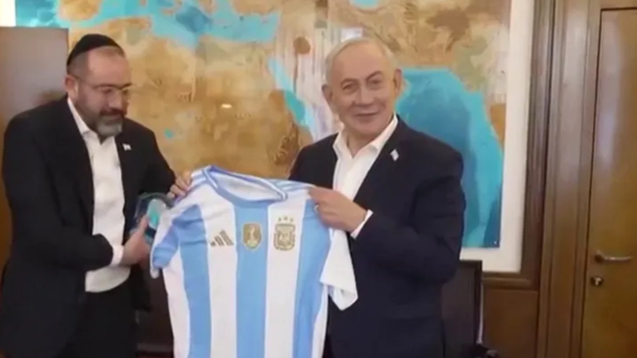 Netanyahu’dan İspanya’ya karşı Arjantin’e destek