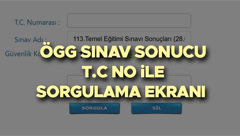ÖGG SINAV SONUÇLARI AÇIKLANDI MI 2026? | 121. dönem özel güvenlik görevlisi (ÖGG) sınav sonuçları ne zaman açıklanacak? Tarih belli oldu! İşte ÖGG sınav sonucu sorgulama ekranı!