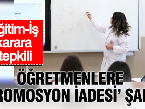 Ogretmenlere promosyon iadesi sarti egitim is tepkili 1py1AEum.jpg