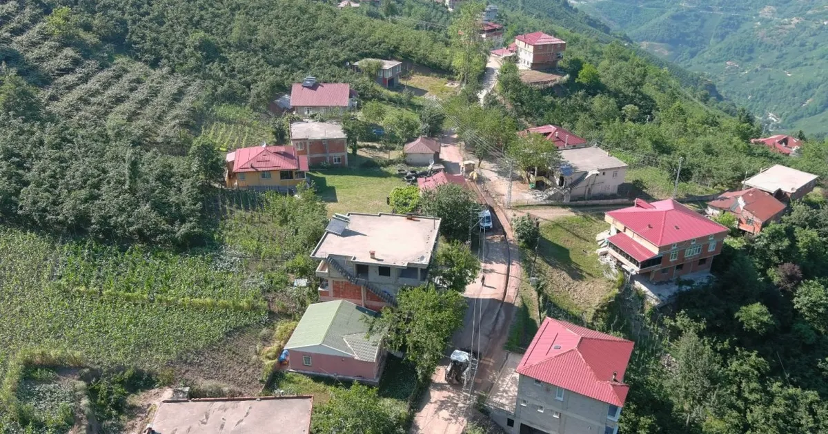 Ordu’da Belenyurt’a içme suyu hattı