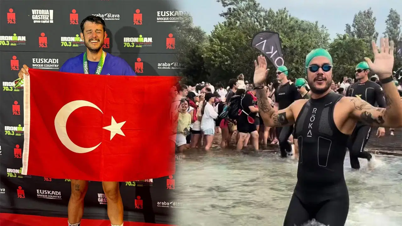 Orkun Işıtmak İspanya’daki zorlu Ironman yarışını tamamladı: Eleştirilere madalyalı yanıt