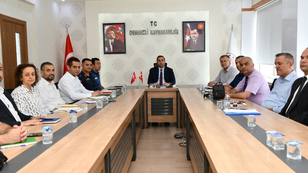 Osmaneli’nde kurum amirleri ile tanışma toplantısı