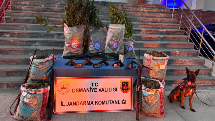 Osmaniyede uyusturucu operasyonu 31 kilo esrar ve 527 kok kenevir ele gecirildi Bjivb4GQ.jpg